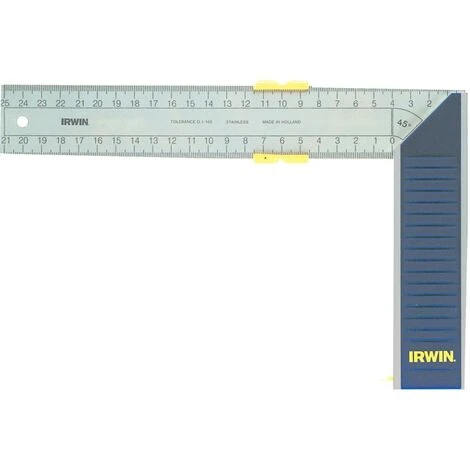 Irwin 10503543 250mm Mitre/Tri Square 1 Irwin 10503543 250mm Mitre/Tri Square