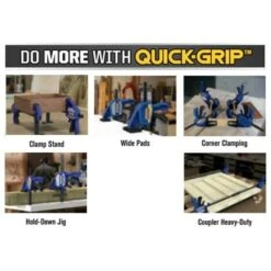 Irwin Quick Grip Heavy Duty 150mm 6 Inch Bar Clamp XP Xtreme Pressure Q/GXP6N 5 Irwin Quick Grip Heavy Duty 150mm 6 Inch Bar Clamp XP Xtreme Pressure Q/GXP6N -Irwin Shop 29318608 3