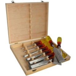 Irwin Marples M373 Bevel Edge Chisel Set 8pcs