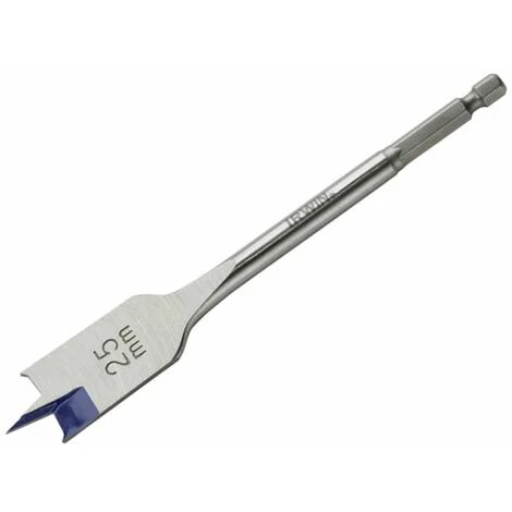 Irwin Blue Groove 4X Flat Bit 22mm X 152mm IRW10502814 1 Irwin Blue Groove 4X Flat Bit 22mm X 152mm IRW10502814