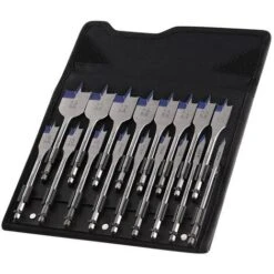 IRWIN® Blue Groove 4X Flat Bit Set, 17 Piece IW4041002