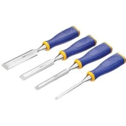 Irwin Marples 10505173 MS500 ProTouch All-Purpose Chisel Set, 4 Piece MARS500S4