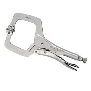 Irwin Vise-Grip T18SP Original 18SP Locking C-Clamp With Swivel Pads 18"/455mm 1 Irwin Vise-Grip T18SP Original 18SP Locking C-Clamp With Swivel Pads 18"/455mm